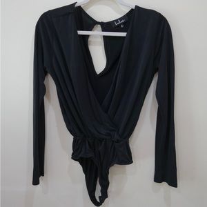 Lulu’s Black Bodysuit - Medium